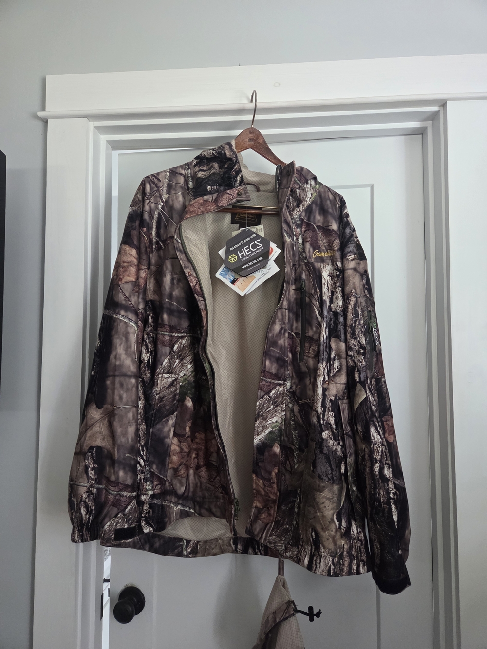 Mens Camouflage Hunting Jacket - Brown Camo